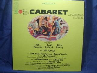 Cabaret: 1966 Broadway cast - original soundtrack buy it online at the ...