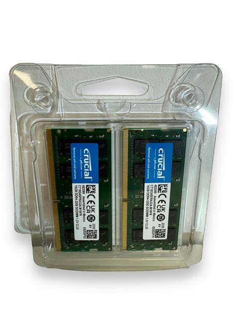 Pamięć RAM Crucial 32GB 2x16GB DDR4 3200 SODIMM 1 2V CL22 w