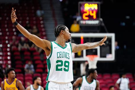 Boston Celtics Sign Jay Scrubb To Two Way Contract The Nba G League