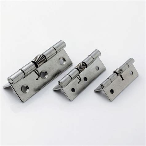 What are stainless steel spring hinges?