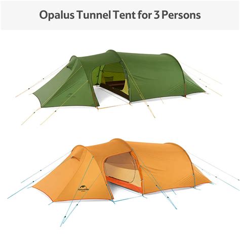 Naturehike Opalus Tent Person Hiking Tent Season Tent