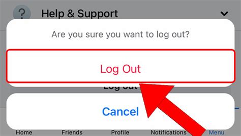 How To Log Out Facebook Account On Iphone 4 Steps With Pictures