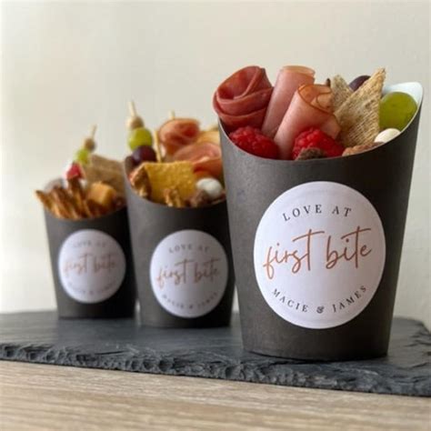 Charcuterie Cups Wedding Reception Snack Cups Snack Boats Party Mix