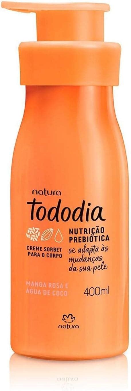 NATURA TODODIA HIDRATANTE SORBET MANGA ROSA AGUA COCO 400ML Amazon Br