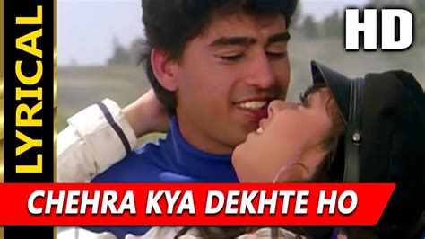 Chehra Kya Dekhte Ho With Lyrics Kumar Sanu Asha Bhosle Salaami