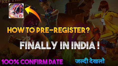 How To Pre Registration Free Fire Max In India Free Fire Max Pre