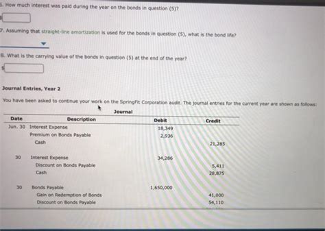 Solved Mastery Problem Liabilities Bonds Payable Spring Chegg