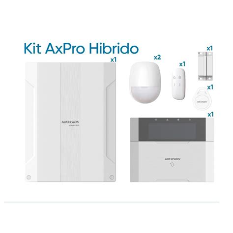 Kit Alarma AxPro Hibrido DS PHA64 Kit WB Hikvision