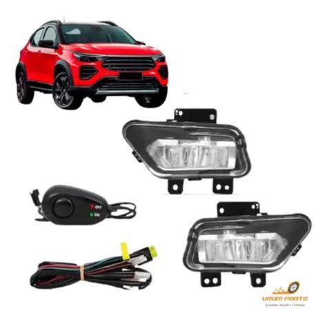 Kit Farol Milha Auxiliar Fiat Pulse 2021 2022 Drive Audace