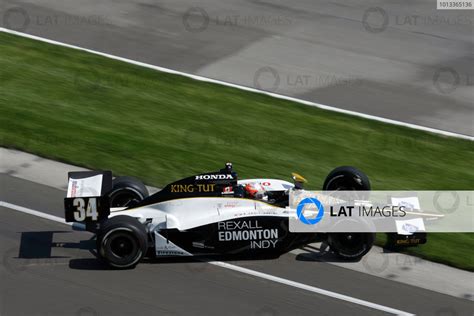 9 17 May 2009 Indianapolis Indiana USA Alex Tagliani Crashes In