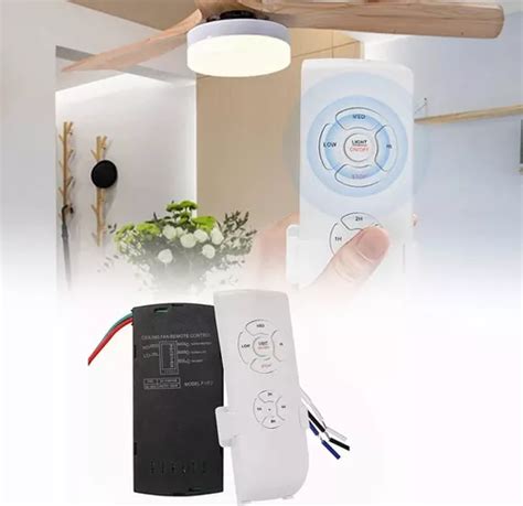 Control Remoto De L Mpara Ventilador De Techo Kit Veloc Meses Sin