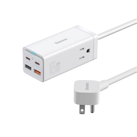 Baseus GaN3 Pro 6 Ports Power Strip 65W
