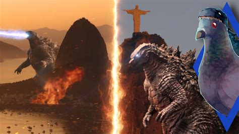 Godzilla No Rio De Janeiro In Cio Das Grava Es Da Sequ Ncia De