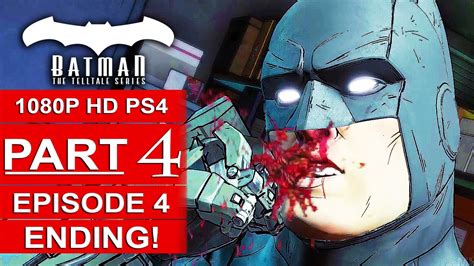 Batman Telltale Episode 4 Ending Gameplay Walkthrough Part 4 1080p