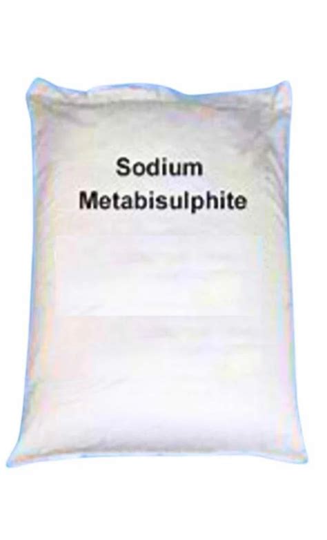 Sodium Metabisulphite Smbs 25 Kg Bag Packaging Size 25kg At Rs 70 Kg