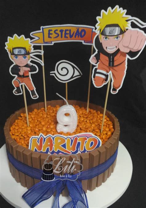 Bolo Naruto 60 Modelos Divertidos Para A Sua Festa