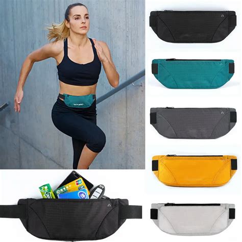 Waterproof Running Belt Bum Waist Pouch Waist Packs Fanny Pack Camping