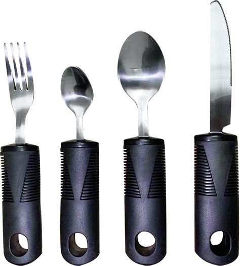 Or Wellness Piece Stainless Steel Cutlery Set Easy Grip Handles