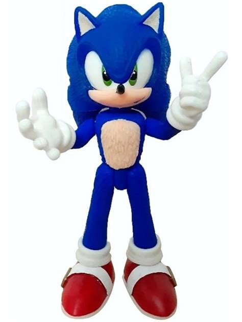 Muñeco Sonic The Hedgehog Articulado Sega Con Luz Mercado Libre