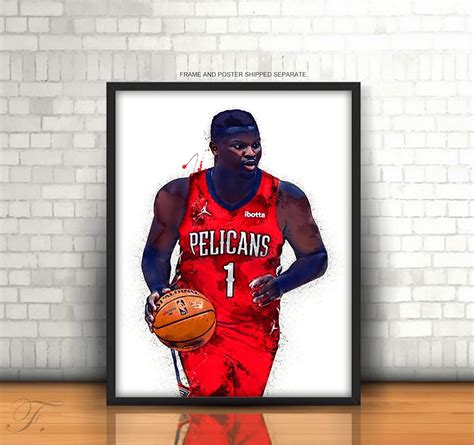 Fafali Arts Zion Williamson Poster Or Canvas India Ubuy