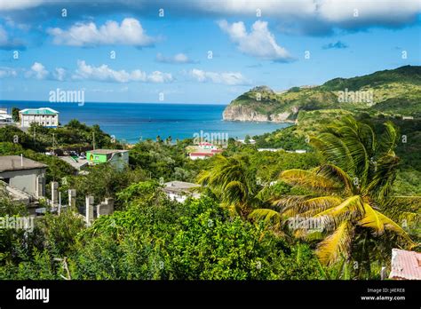 View Over Little Bay Montserrat British Overseas Territory West