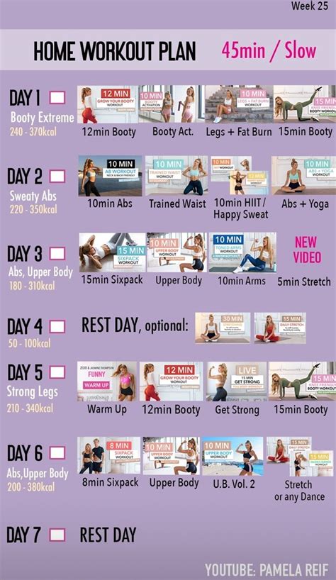 Pin On Pamela Reif Workout Plans Atelier Yuwa Ciao Jp