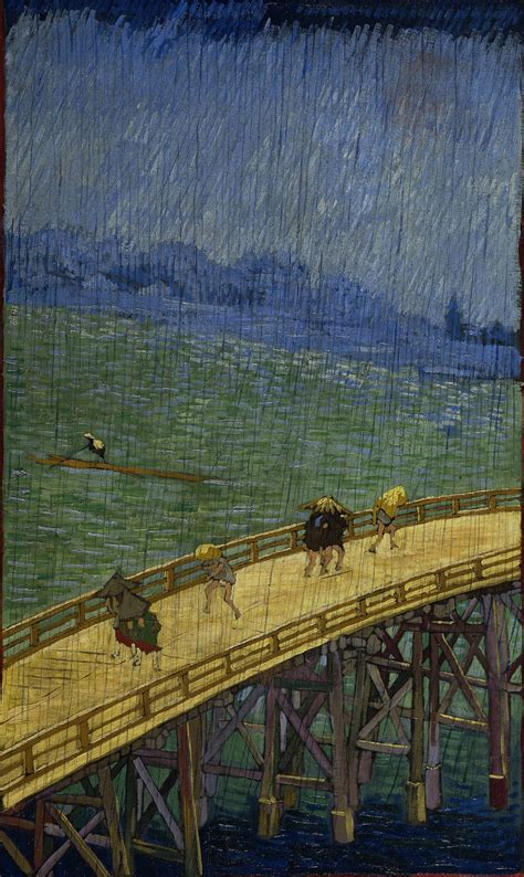 Inspiring Art Vincent Van Goghs Bridge In The Rain