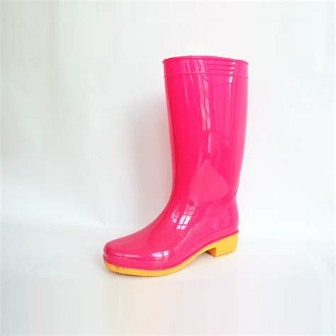 Chinese Colorful Women Sex Rubber Boots Design Rubber Wellington Boots For Women China Fire