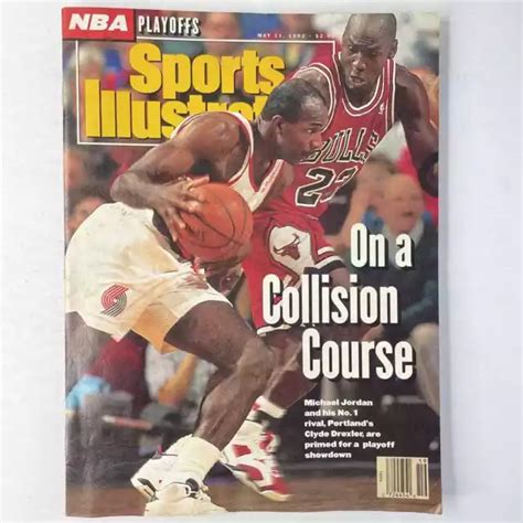 MICHAEL JORDAN SPORTS Illustrated MAY 11 1992 Chicago Bulls NBA