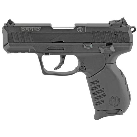 Ruger Sr22 Rimfire Pistol 22 Lr W 3 5 Barrel Black Anodize Finish Aluminum Slide Black