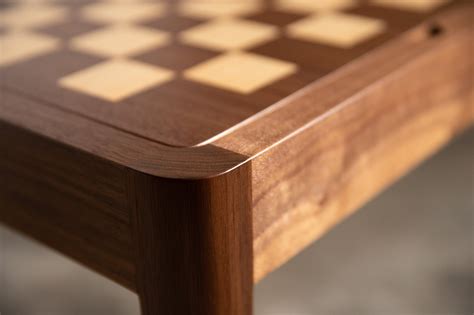 Marshall Wood Chess Table 04 Matilda Veneer