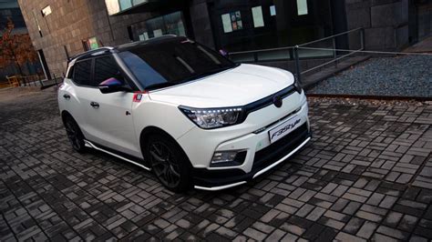 Tivoli F S Ssangyong Tivoli Front Side Body Kit Aeroparts