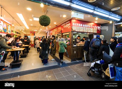 Indoor Omicho Ichiba Omicho Fresh Food Market In Kanazawa Japan