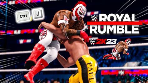 Rey Mysterio Vs Logan Paul High Flying Clash Wwe 2k23 Gameplay Youtube