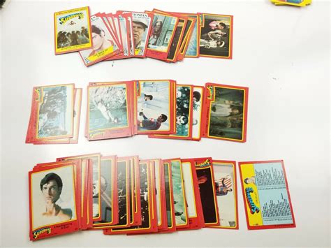 Mavin Topps 1980 Superman Ii 2 Movie Trading Cards Complete Set 88 Cards 22 Stickers