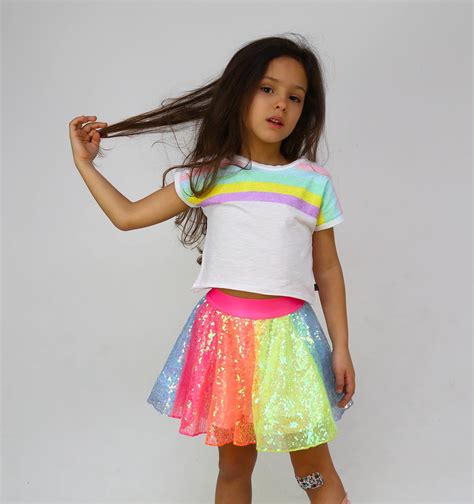 Rainbow Crop Top