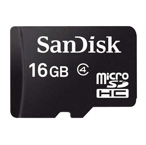 Sandisk Micro Sdhc Card 16gb Startech Store