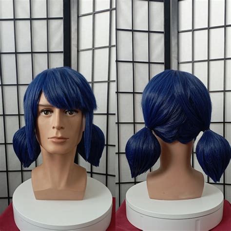 Ladybug Wig Miraculous Marinette Dupaing Cheng - Etsy