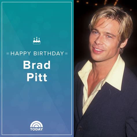 Brad Pitt's Birthday Celebration | HappyBday.to