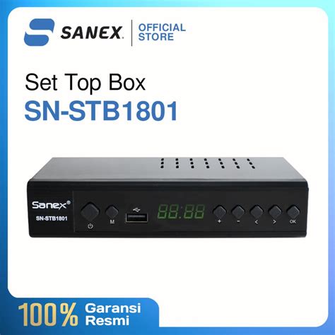 Jual Set Top Box Dvb T Sanex Stb Digital Full Hd Sn Stb Shopee