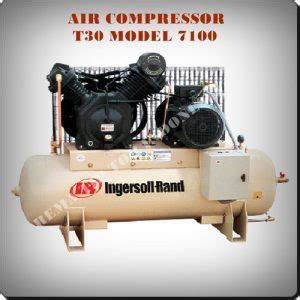 AIR COMPRESSOR INGERSOLL RAND T30 MODEL 3000 PT REMA TIP TOP INDONESIA