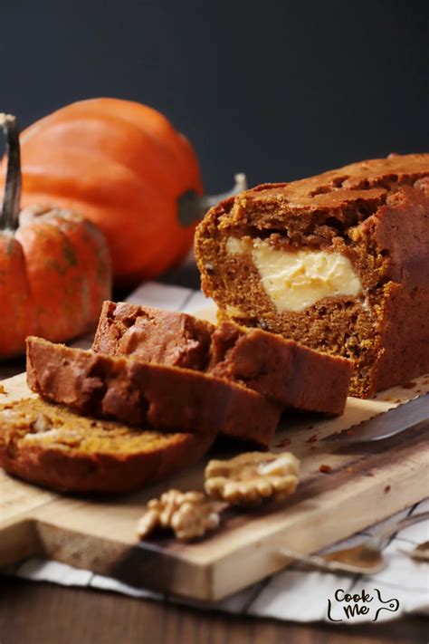 Pumpkin Bread With Cream Cheese Recipe COOK ME