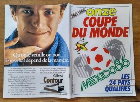 FOOTBALL ONZE HORS SÉRIE n26 MUNDIAL MEXICO 1986 GUIDE DES 24 EQUIPES