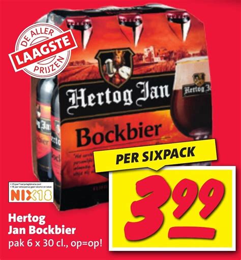 Hertog Jan Bockbier X Cl Aanbieding Bij Nettorama