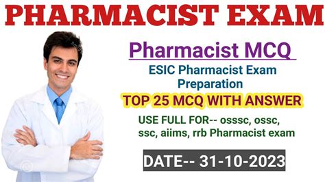 Pharmacy Mcq Question And Answer Pharmacy Mcq Pharmacist Exam