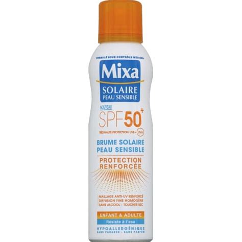 Mixa Brume Solaire Protection Renforc E Spf Enfant Adulte