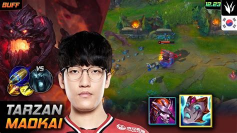 Tarzan Jungle Maokai Build Liandry S Anguish First Strike LOL KR 12