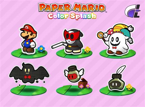 Paper Mario Color Splash art style test 1 by ShadowLifeman on DeviantArt