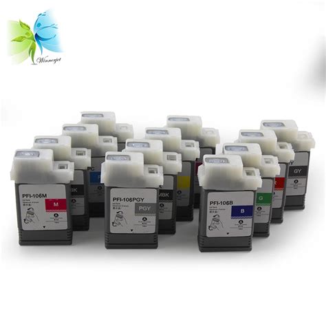 Ml Pfi Compatible Ink Compatible Ink Cartridge For Canon Ipf