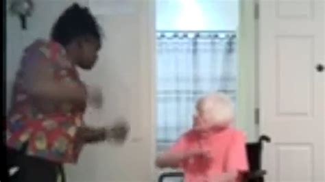 Horrifying Moment Caregiver 26 Smacks 93 Year Old Dementia Patient